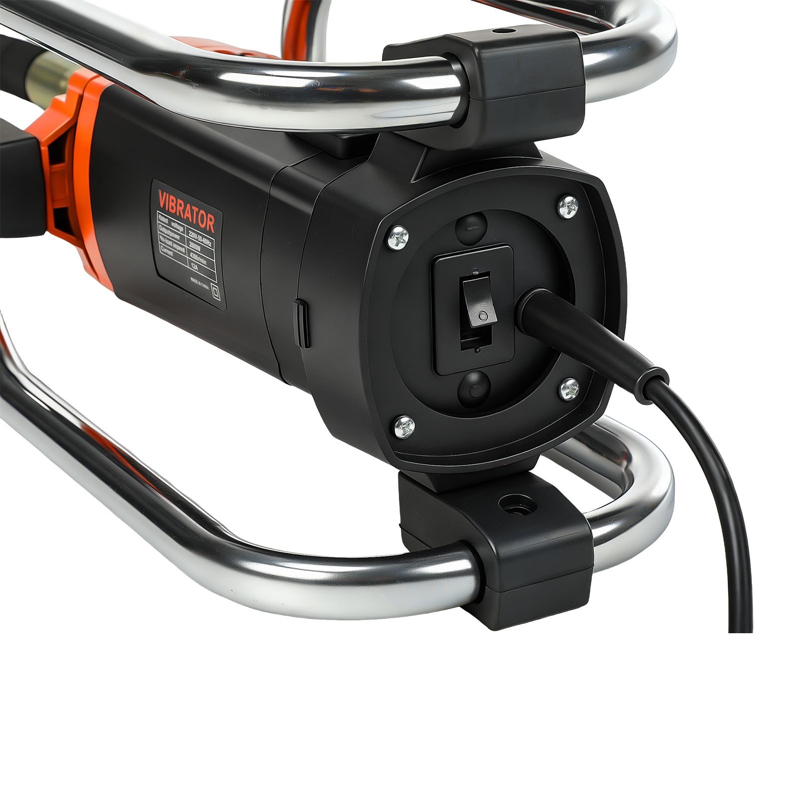 Electric Concrete Vibrator 2000W 14-3/4 feet Poker to Remove Air Bubbles