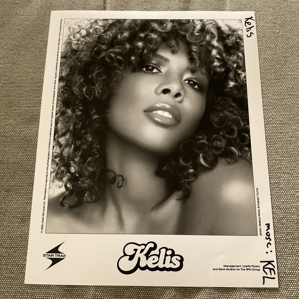 Kelis Press Photo 8x10”. See Description.