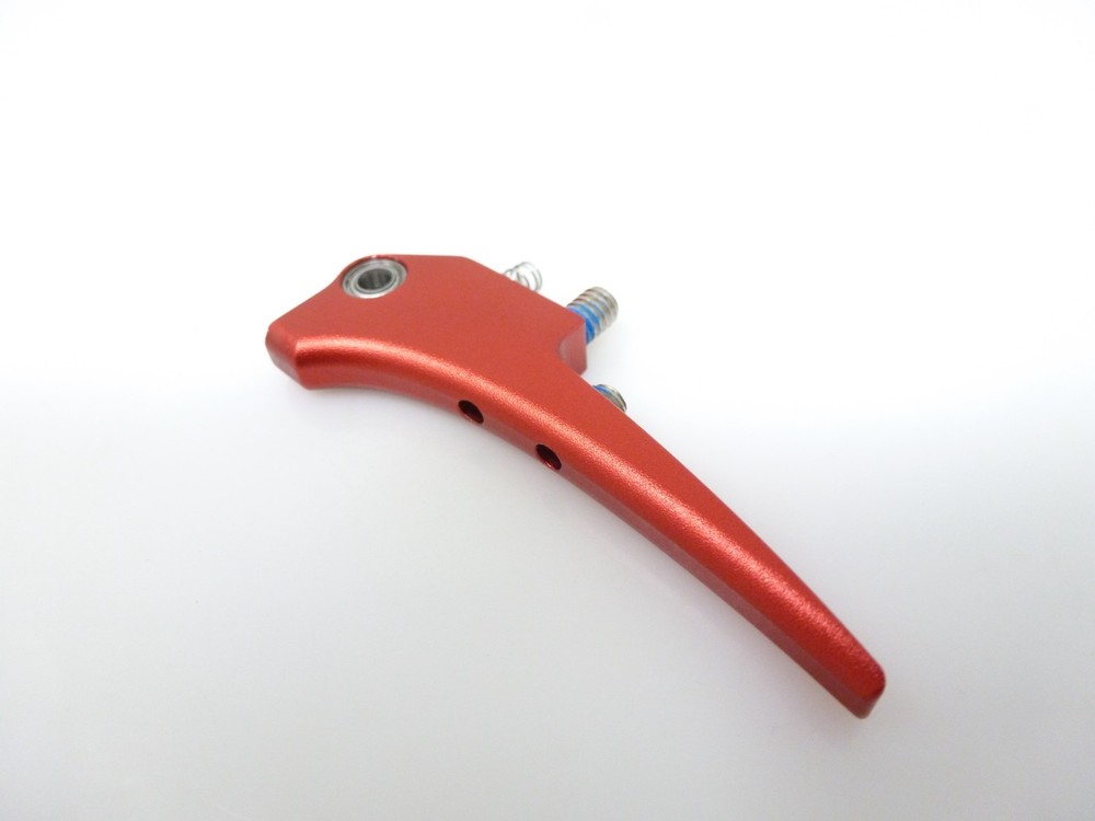 MINT MACDEV DRONE 2 BALL BEARING ROLLER TRIGGER DUST RED PAINTBALL