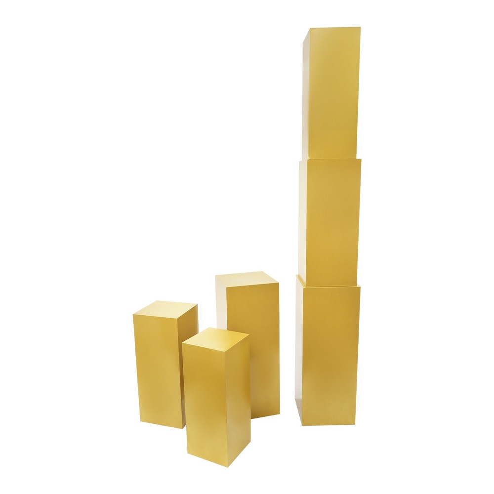 6Pcs Display Pedestal Stands Multi-function Showing Pillars for Birthday Wedding