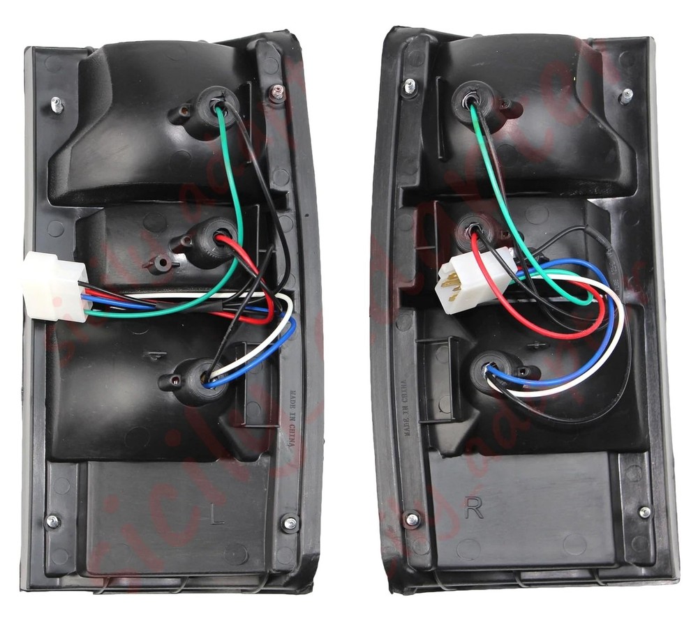 Pair Rear Tail Light Replacement For 1989-1995 Toyota Pickup SR5 MK3 Replace#...