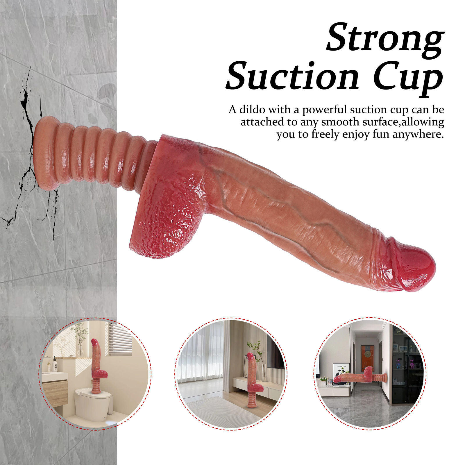 Automatic 5 Thrusting Dildo Sex Machine for Women Hands-Free Sex Toys Heating US