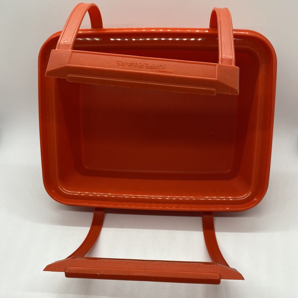 Vintage Tupperware Lunch Box Red