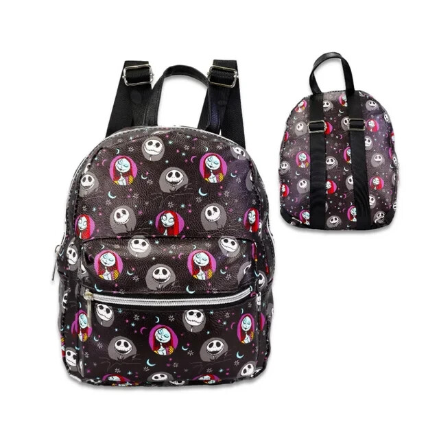 Disney Nightmare Before Christmas Jack Skellington All Over Print Mini Backpack