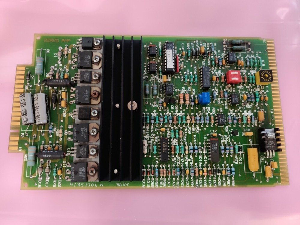 Universal Instruments Servo Amp Asm 41851705 Rev Q