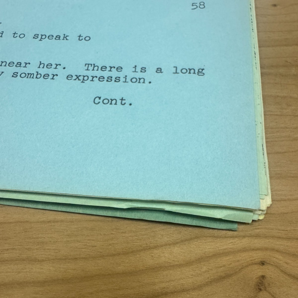 1960's Original Lost in Space "The Galaxy Gift" Sci Fi TV Show Script