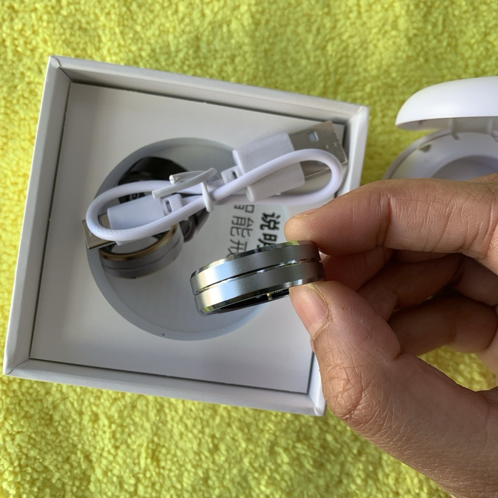 Smart Ring Size 9, Silver (New in the Box)