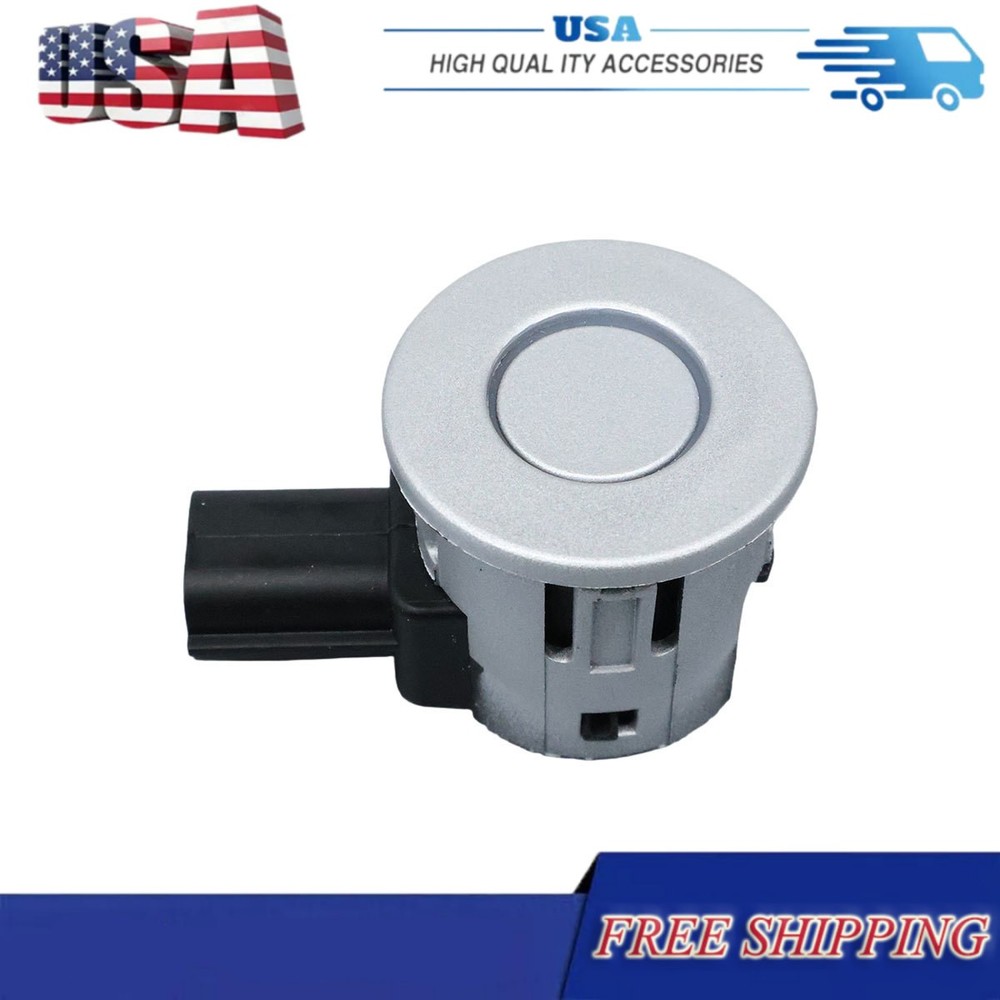 BUMPER PARK ASSIST SENSOR BRACKET SILVER+BRACKET For 2014-18 DODGE RAM 1500