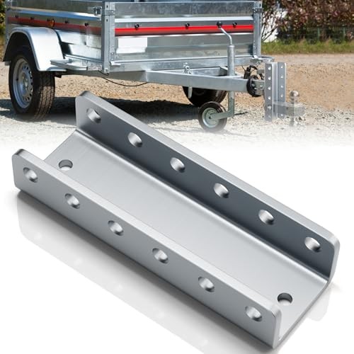 Trailer Hitch Coupler,5-Position Adjustable Lunette Ring or Coupler