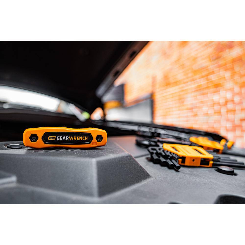 Metric Folding Hex Key Set (8-Piece)
