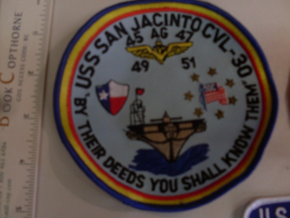 Navy USA 4 medium one small patch collection patches embroidered for display