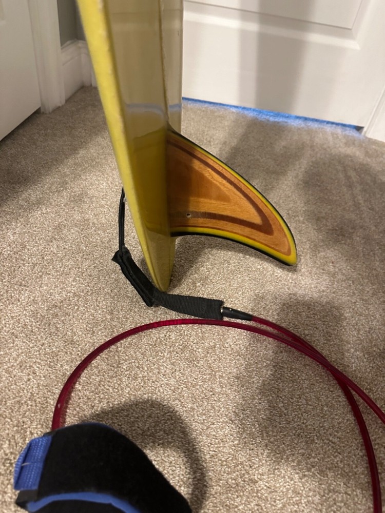 Vintage 1970’s Lightning Bolt Surfboard