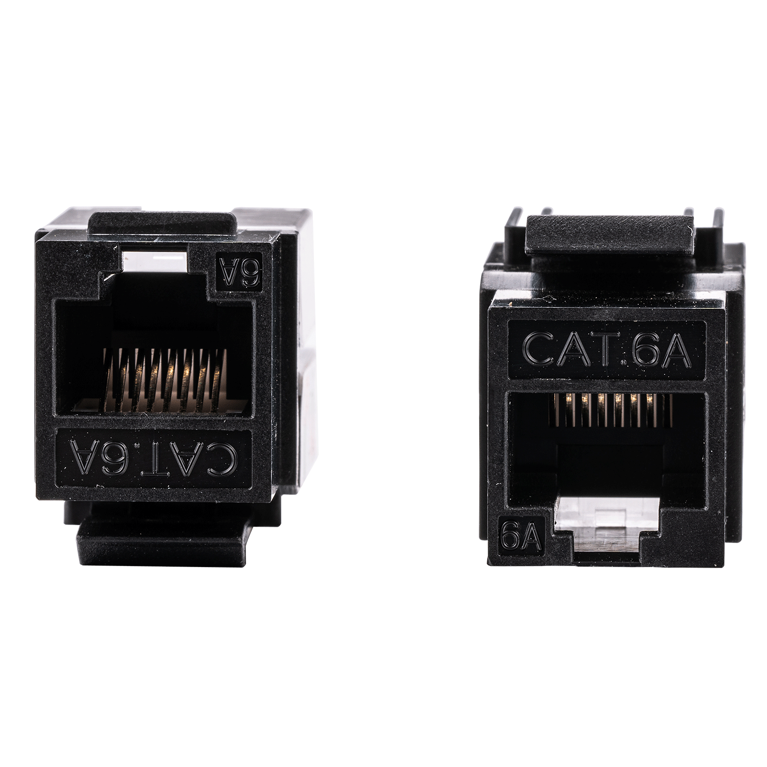 CAT6a Keystone Jack Ethernet 110 Punch Down Tool Network 45 Degree 8P8P RJ45 Lot