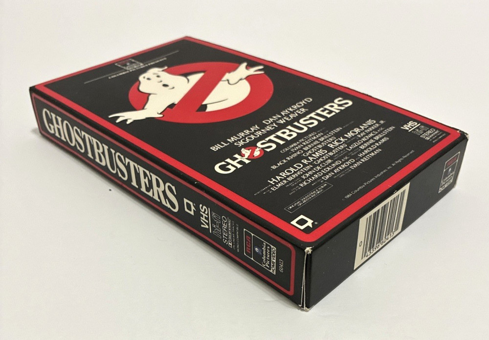 Ghostbusters VHS 1984 Early Release