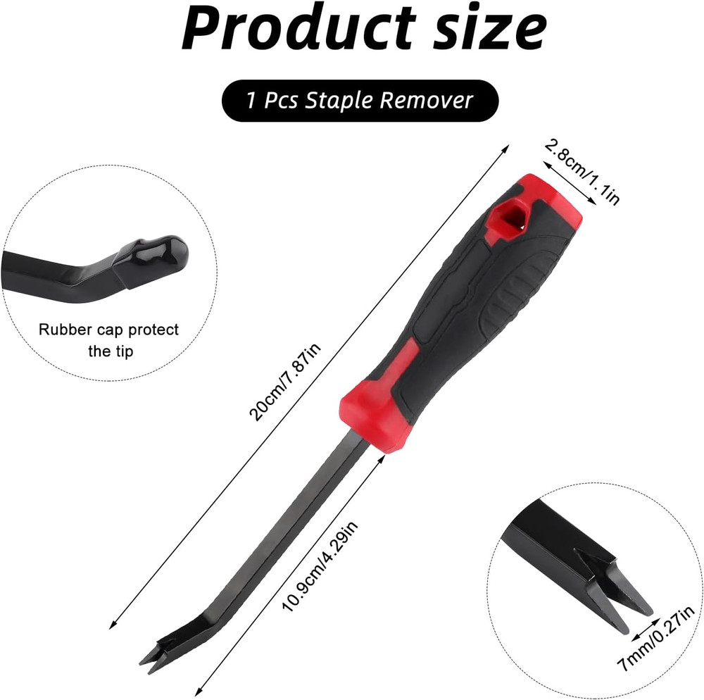 Heavy Duty Staple Remover ToolUpholstery Stapler Puller Lifter Tack Puller Nai