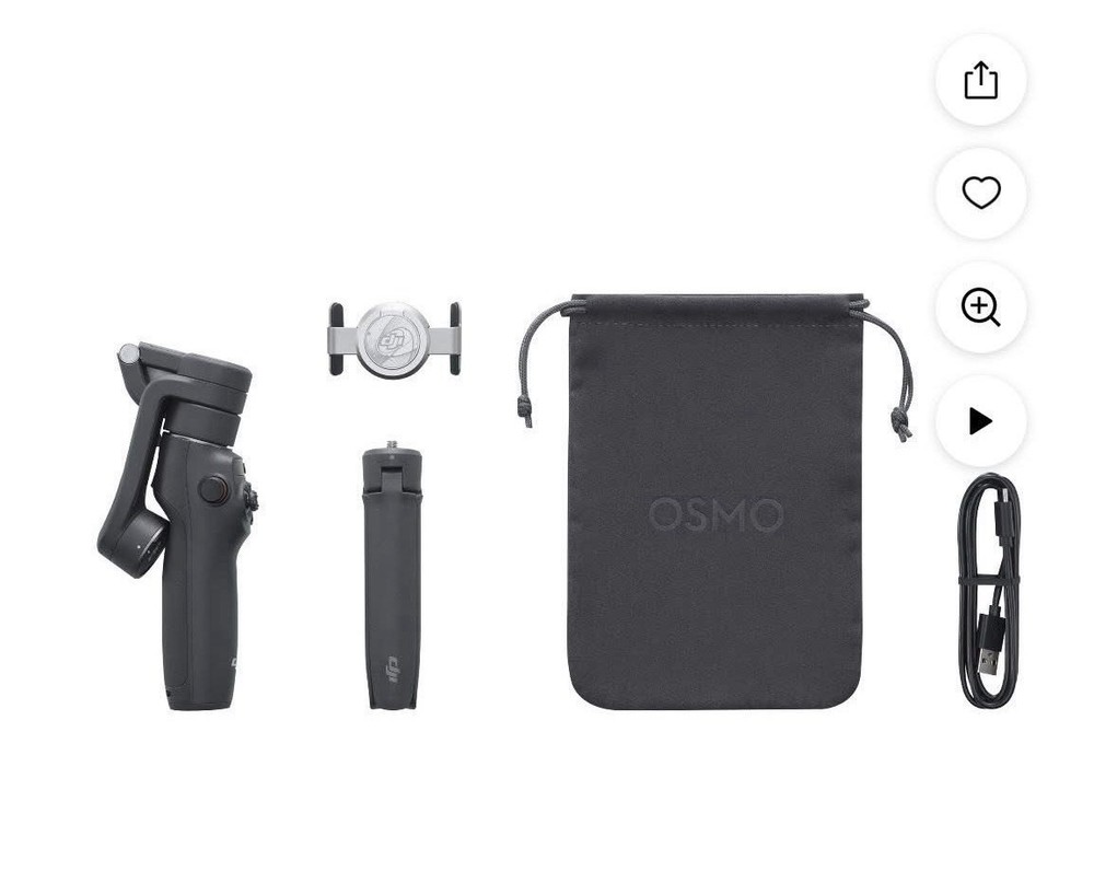 DJI Osmo Mobile 6 - Motorized Handheld Stabilizer Bundle, Sealed Box