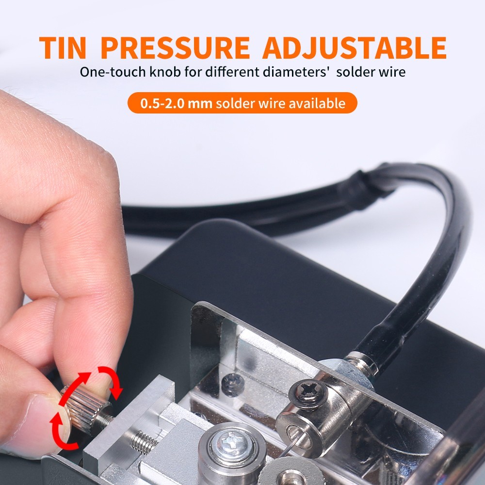 928DT-II 230W Auto Feed Digital Soldering Station with Tin Wire Feeder Soldering