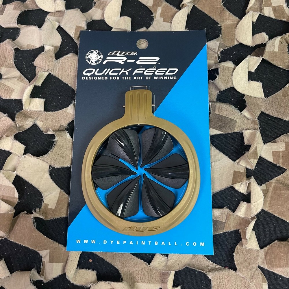 NEW Dye Rotor R2 Quick Feed Lid - Black/Gold