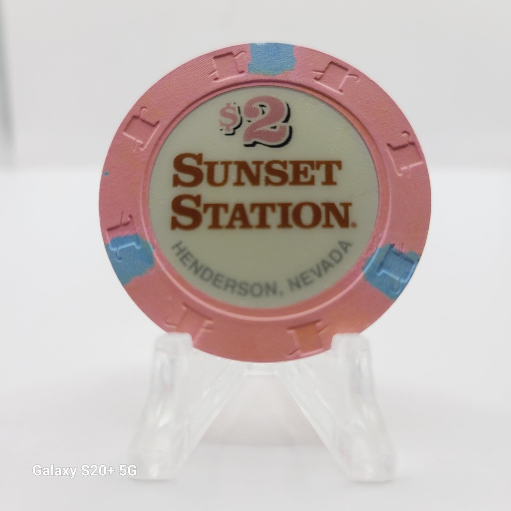 Sunset Station Henderson Nevada 2023 $2 Chip
