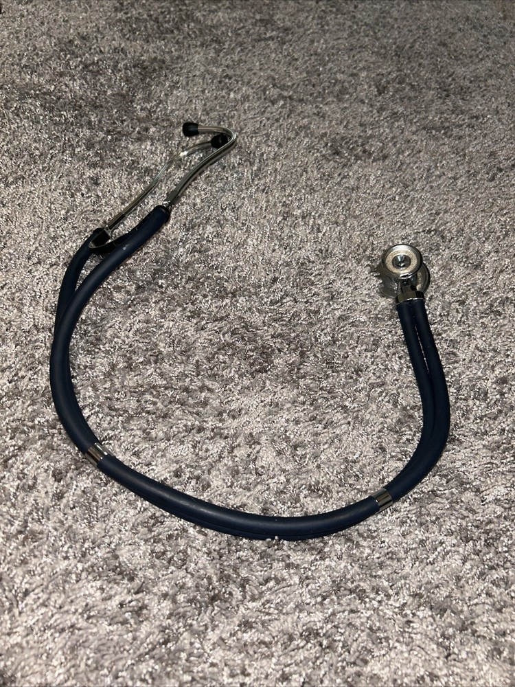 Black Stethoscope With Blood Pressure Cuff