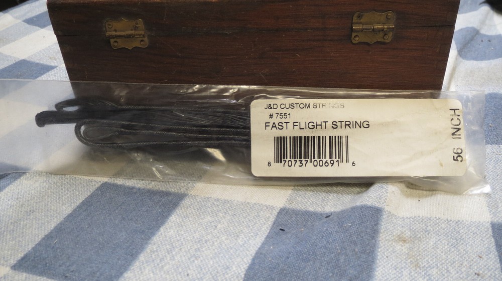 Vint. Archery compound bow string 20 Strand 56" NEW !!! J&D Custom Strings