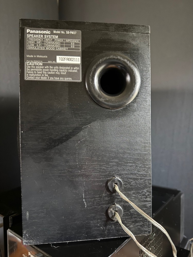 Panasonic CD Stereo System SA-PM47. For Part. Read