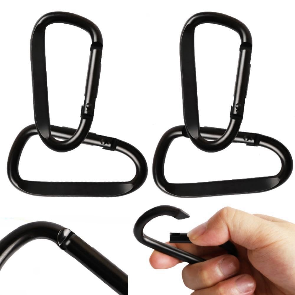 Metal Spring Buckle Dog Leash - Portable, Multi-Function, Shock Absorbing, 8P...