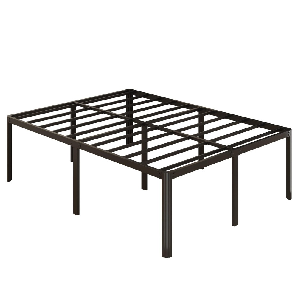 20 Inch Queen Bed Frame Rounded Corner Legs Platform Bed Frame Queen Size, He...