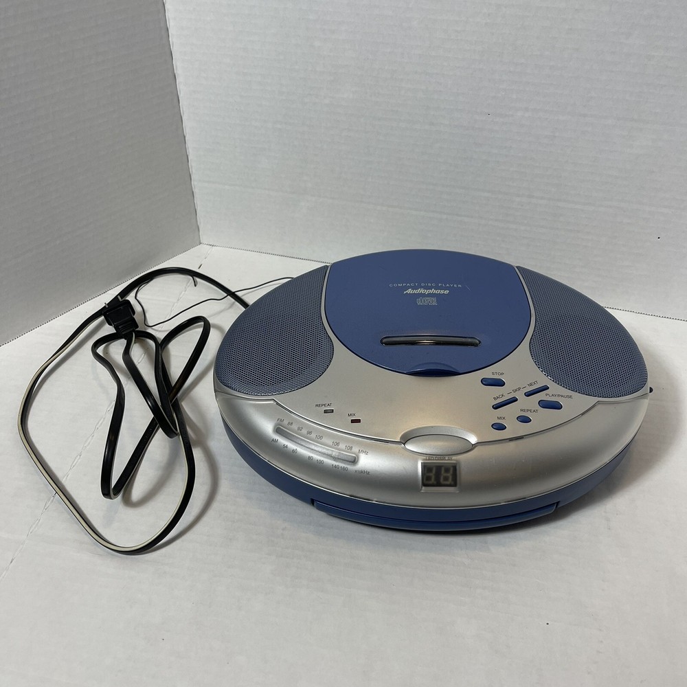 Audiophase Compact Disc Player Model CD01 AM/FM