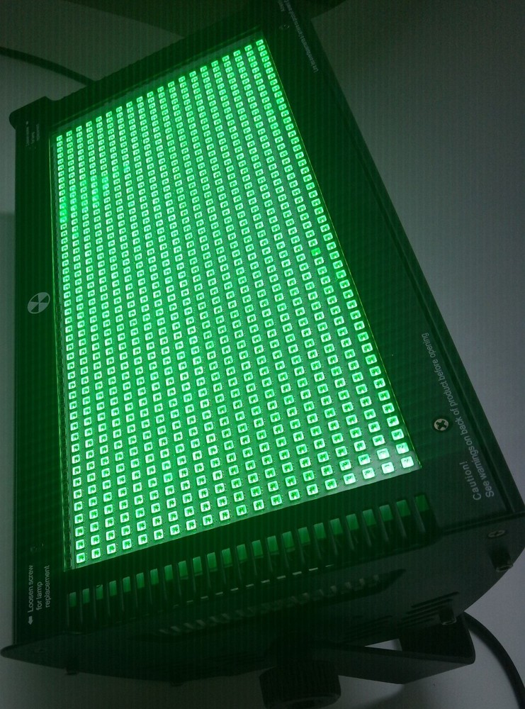 3in1 LED Strobe Light Martin Rush 8 Sections Color DMX512 Atomic Flash Light