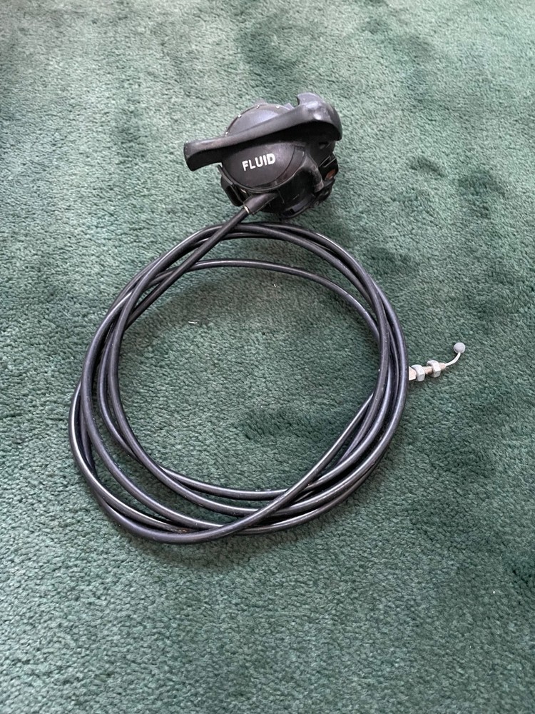 Elite Qubo Cycle Trainer FLUID DRIVE UNIT with Handlebar Control Cable