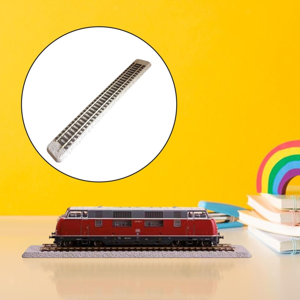 Model Train HO Scale Track Lightweight Sturdy Train Set Accessories Replace