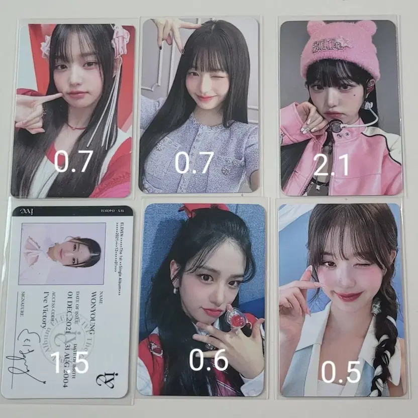 IVE Photocard Official K-Pop