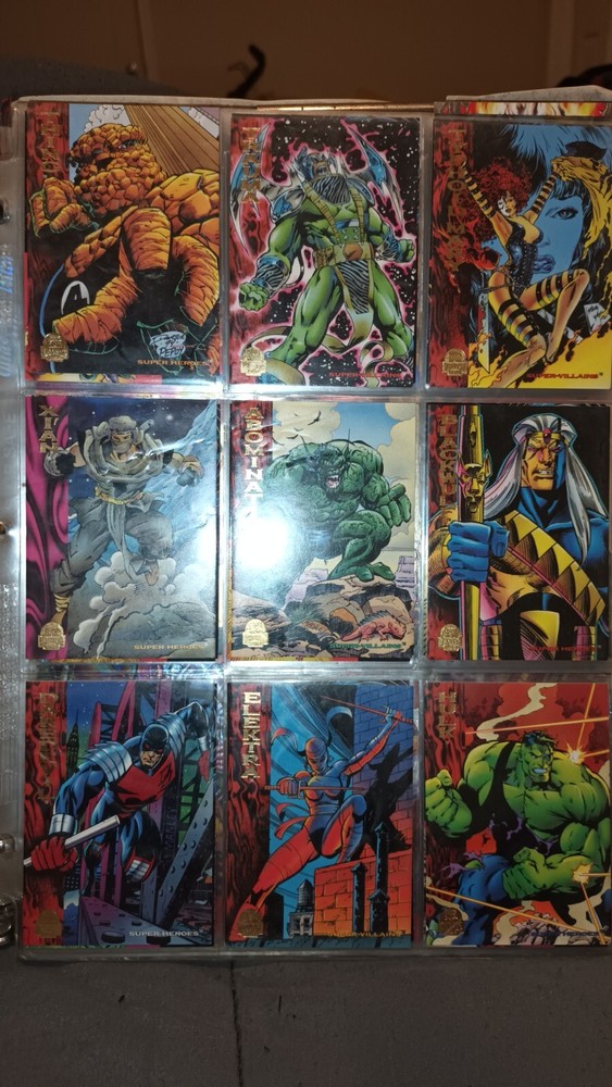 marvel universe cards 1994 complete set
