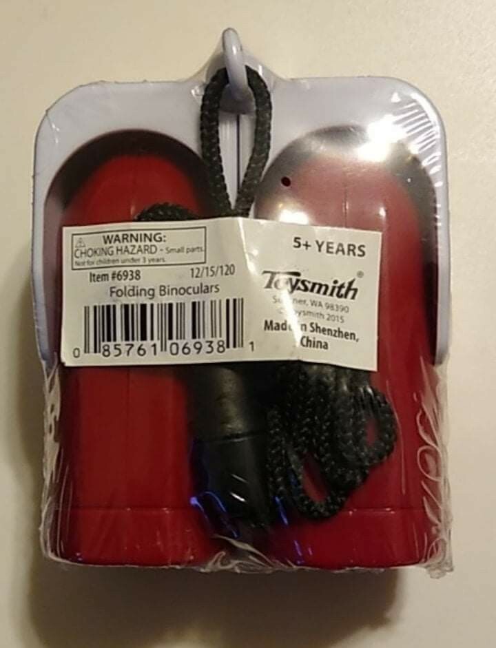 Toysmith - Folding Binocular - Red #6938