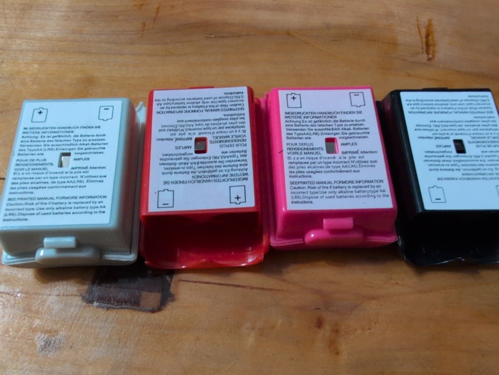 Xbox 360 Wireless Controller Battery Pack Back Cover (2-Pack, Multi-Color)