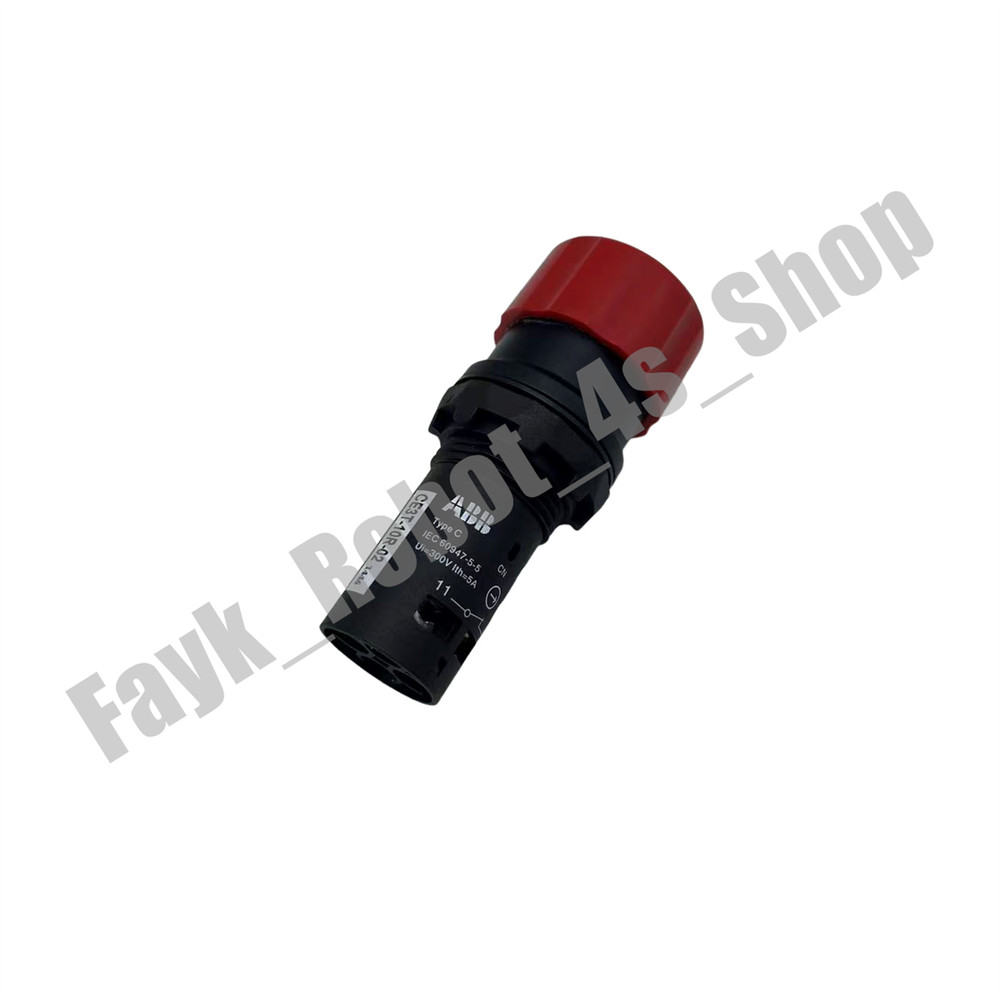 F ABB DSQC679 3HAC028357-001 pendant Single emergency stop E-stop switch button