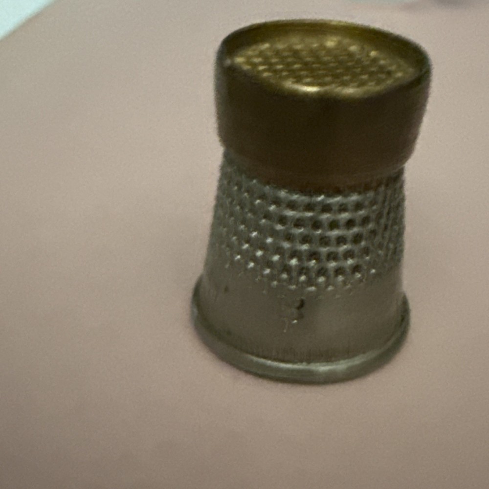 Colonial Needle SST-8 Raised-Edge Thimble-Size 8