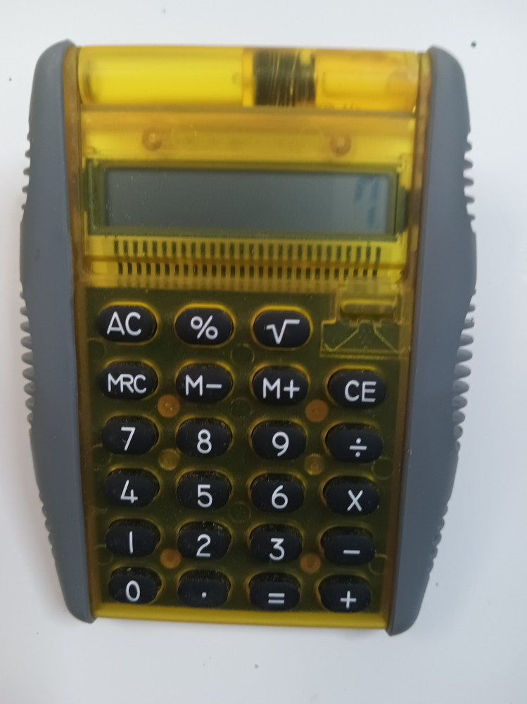 NIKON FOLDING CALCULATOR & NOTE PAD HANDHELD