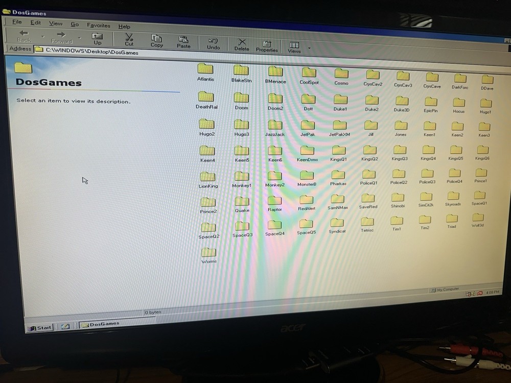 Vintage Custom Atx Retro Pc With Windows 98