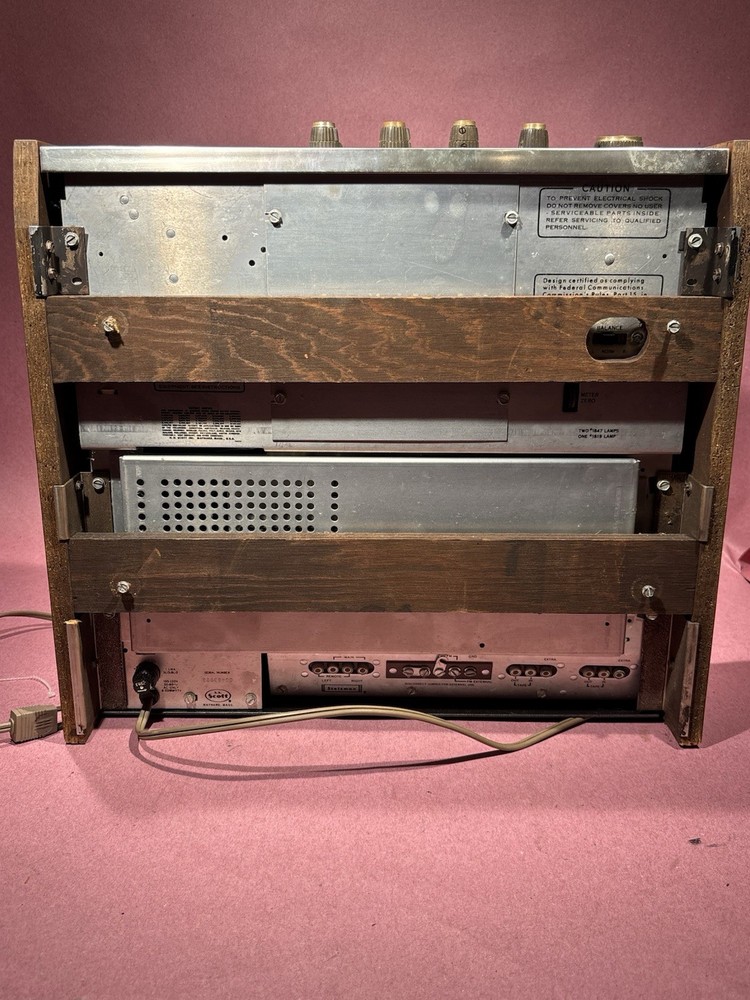 Scott Stereomaster 300-C Solid State Stereo Tuner Amp Rare Untested With OG Box