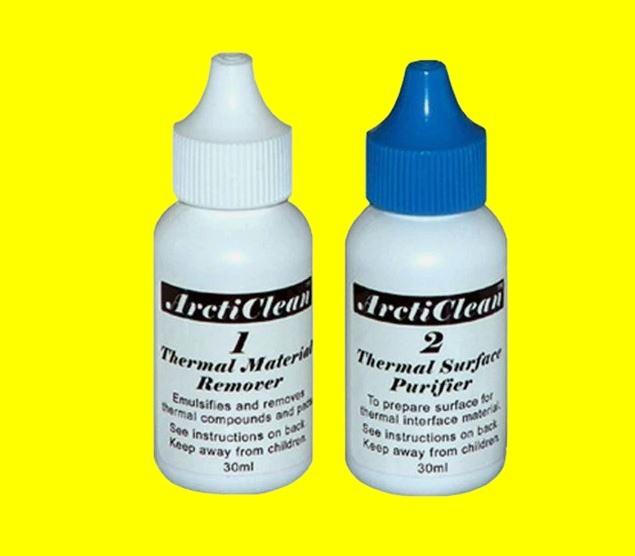 ArctiClean Set 1 & 2 Thermal Paste Material Remover & Surface Purifier ACN-60ML