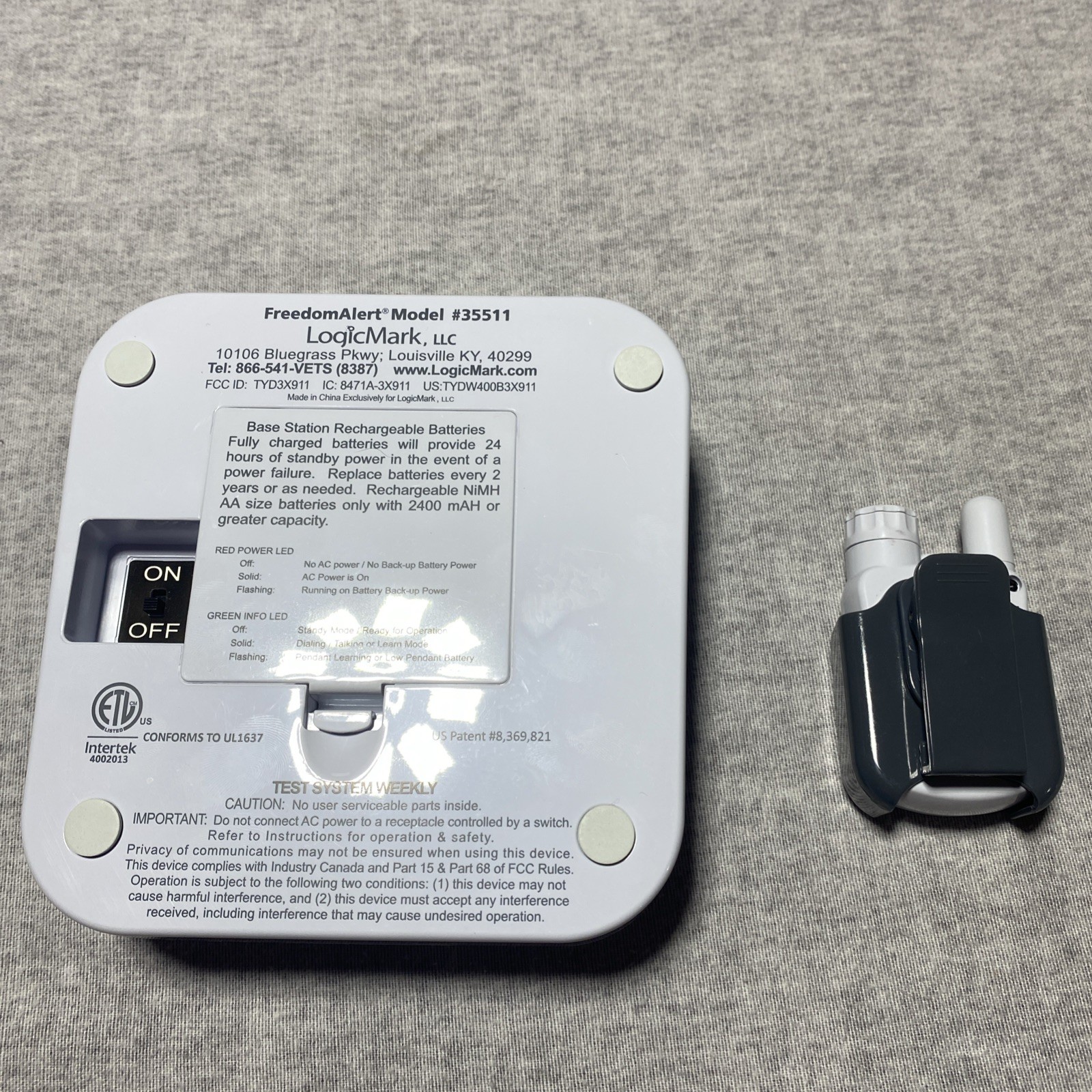 LogicMark Freedom Alert Personal Emergency Response System 35511 Living Assist