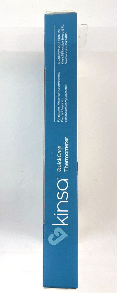 Kinsa Quick Care Bluetooth Smart Thermometer NIB