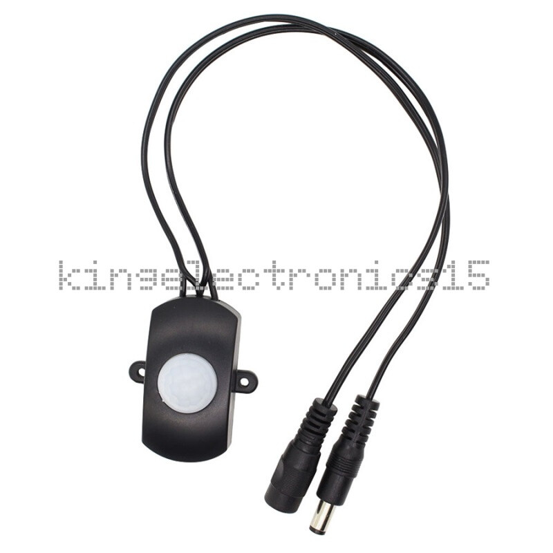 DC5-24V LED 5A Strip Automatic MINI PIR Infrared Motion Sensor Detector Switch F