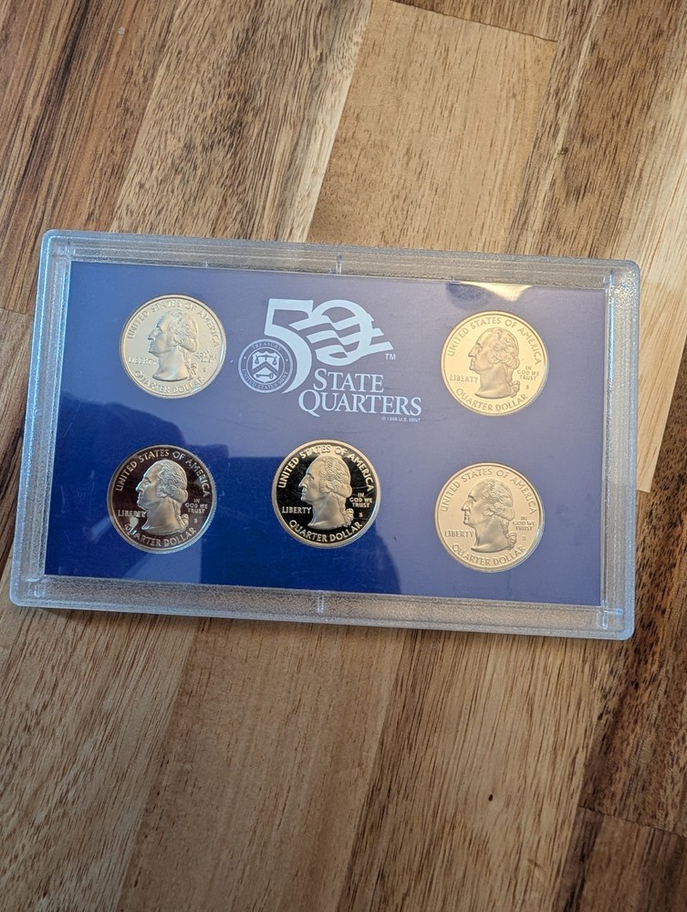 United States Mint 50 State Quaters Proof Set