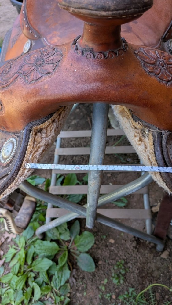 15.5" Mitch Harrison Western Saddle