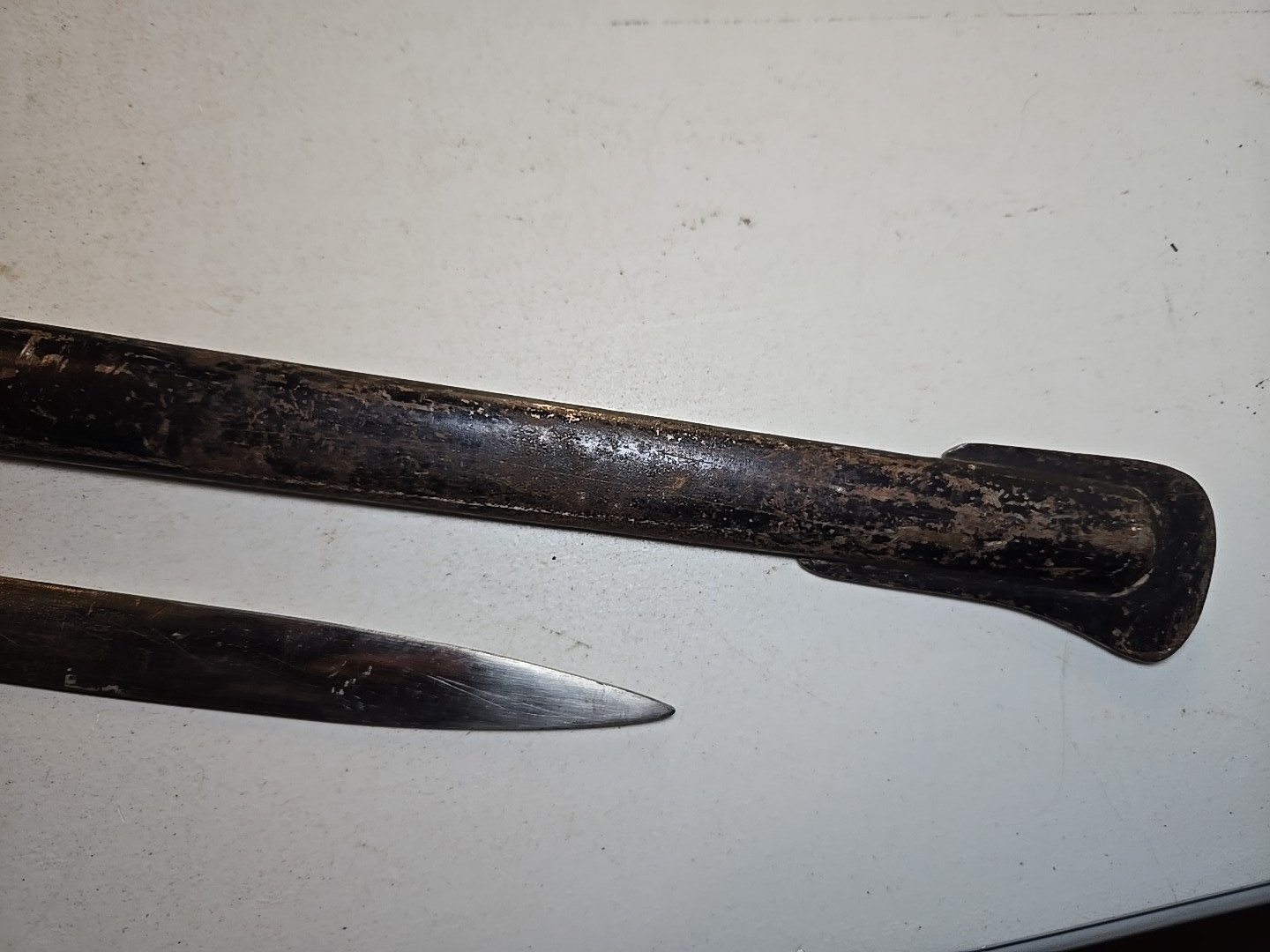 WWI German Prussian Infantry Officers Sword with Scabbard