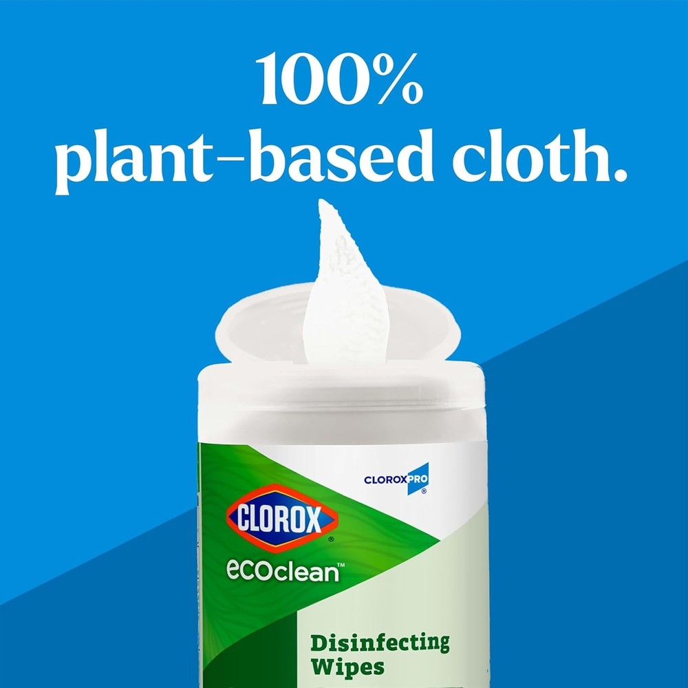 CloroxPro EcoClean Disinfecting Cleaning Wipes 75ct Plant Based Multi Surface