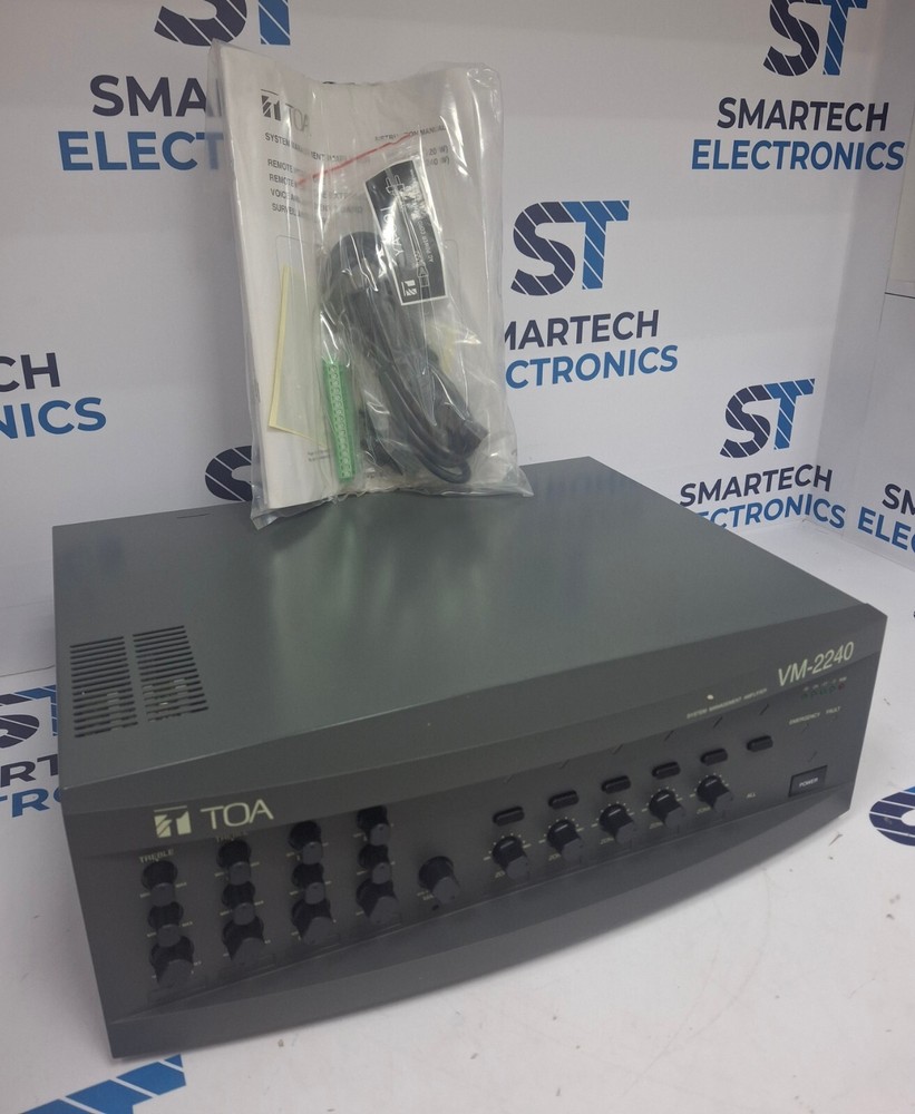 TOA System VM-2240 ER Management Amplifier ER Version